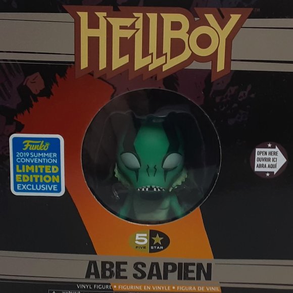 Hellboy Abe Sapien 5 Five Star Vinyl Funko (2019 Summer Convention Exclusive) - Picture 1 of 4